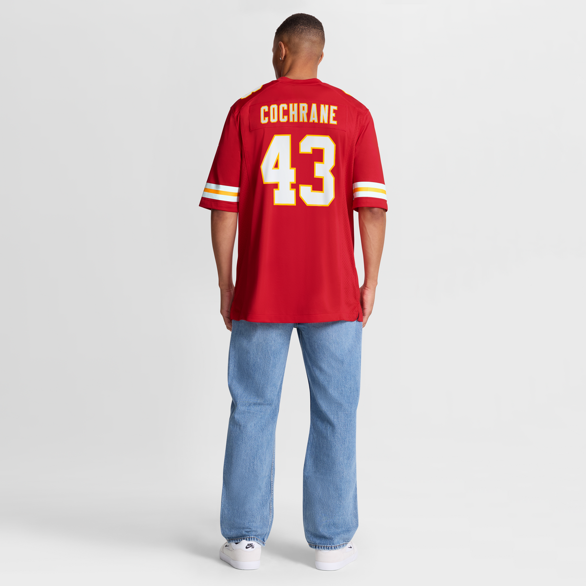 Men's Kansas City Chiefs Jack Cochrane Red Game Player Jersey