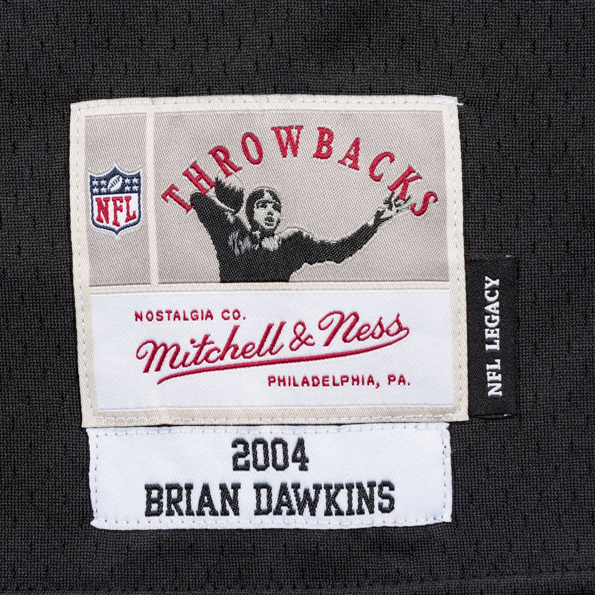 Men's Philadelphia Eagles Brian Dawkins Green Legacy Replica Jersey