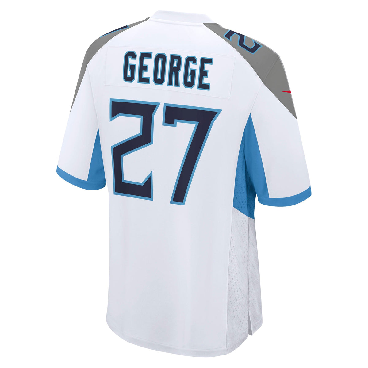 Men's Tennessee Titans Eddie George White Retired Player Jersey