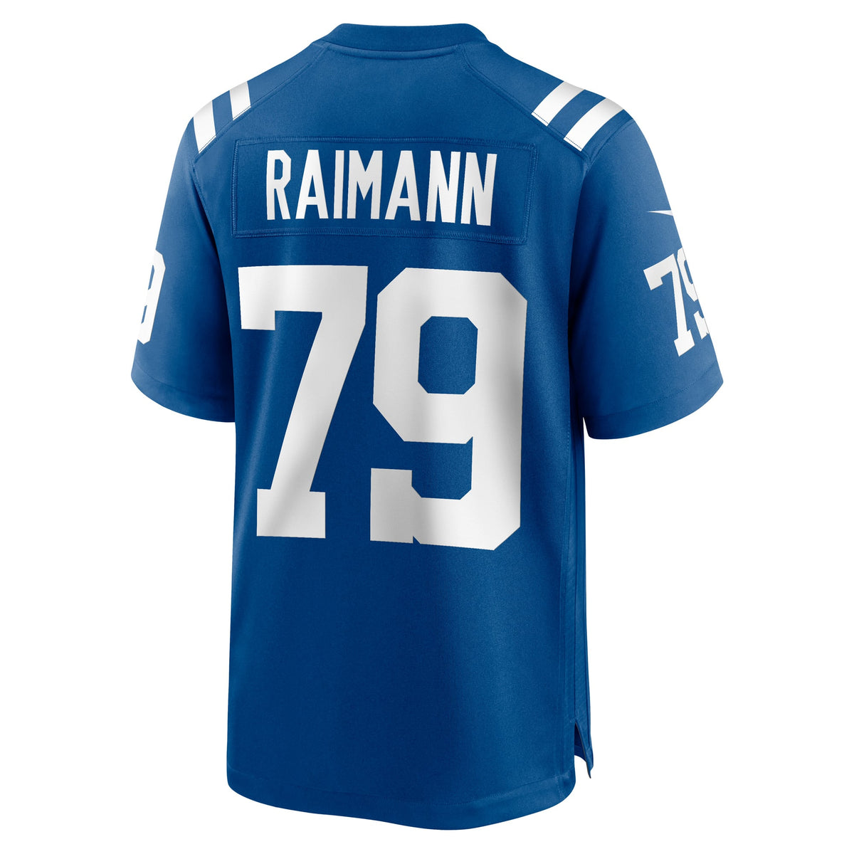 Men's Indianapolis Colts Bernhard Raimann Royal Player Jersey