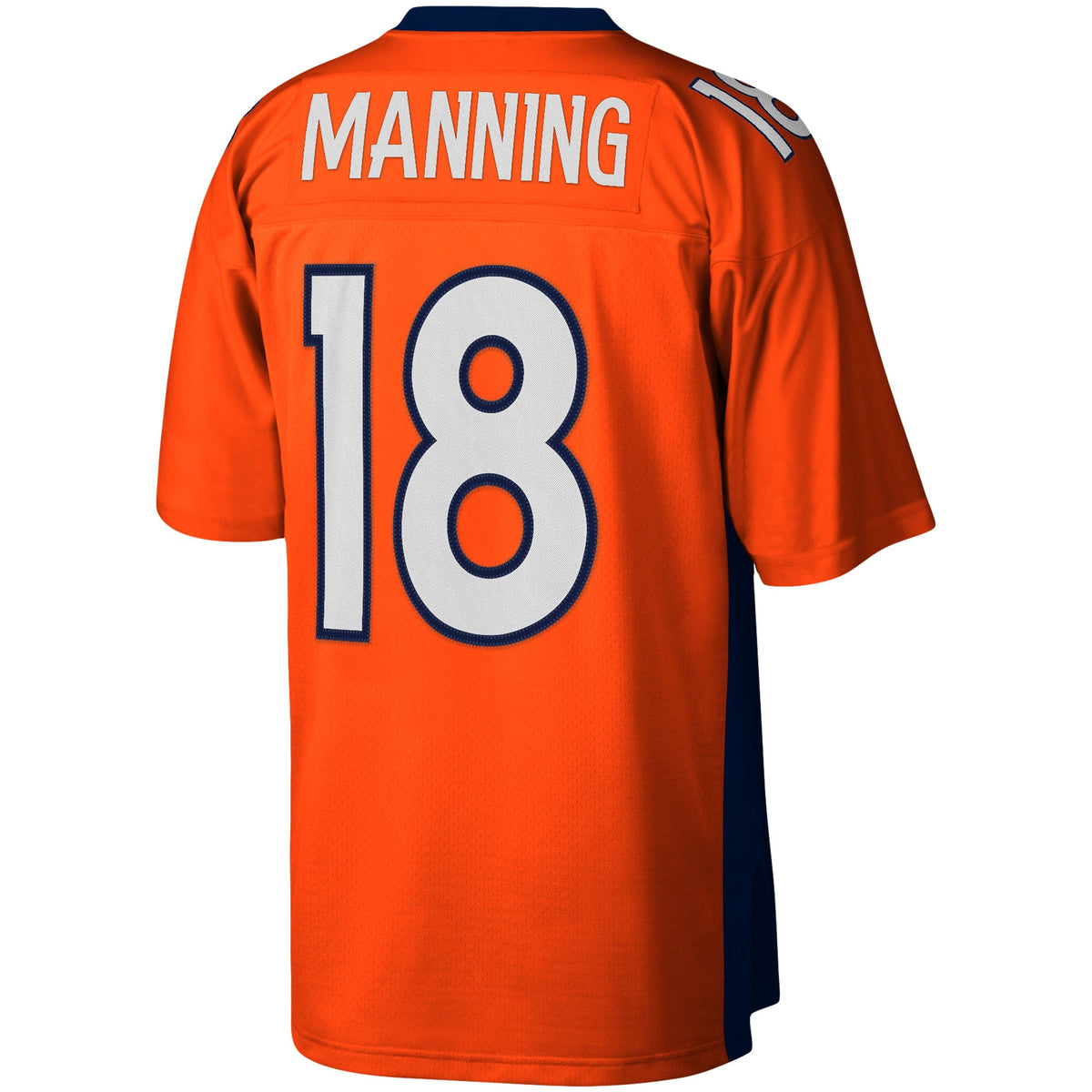 Men's Denver Broncos Peyton Manning Orange Legacy Replica Jersey