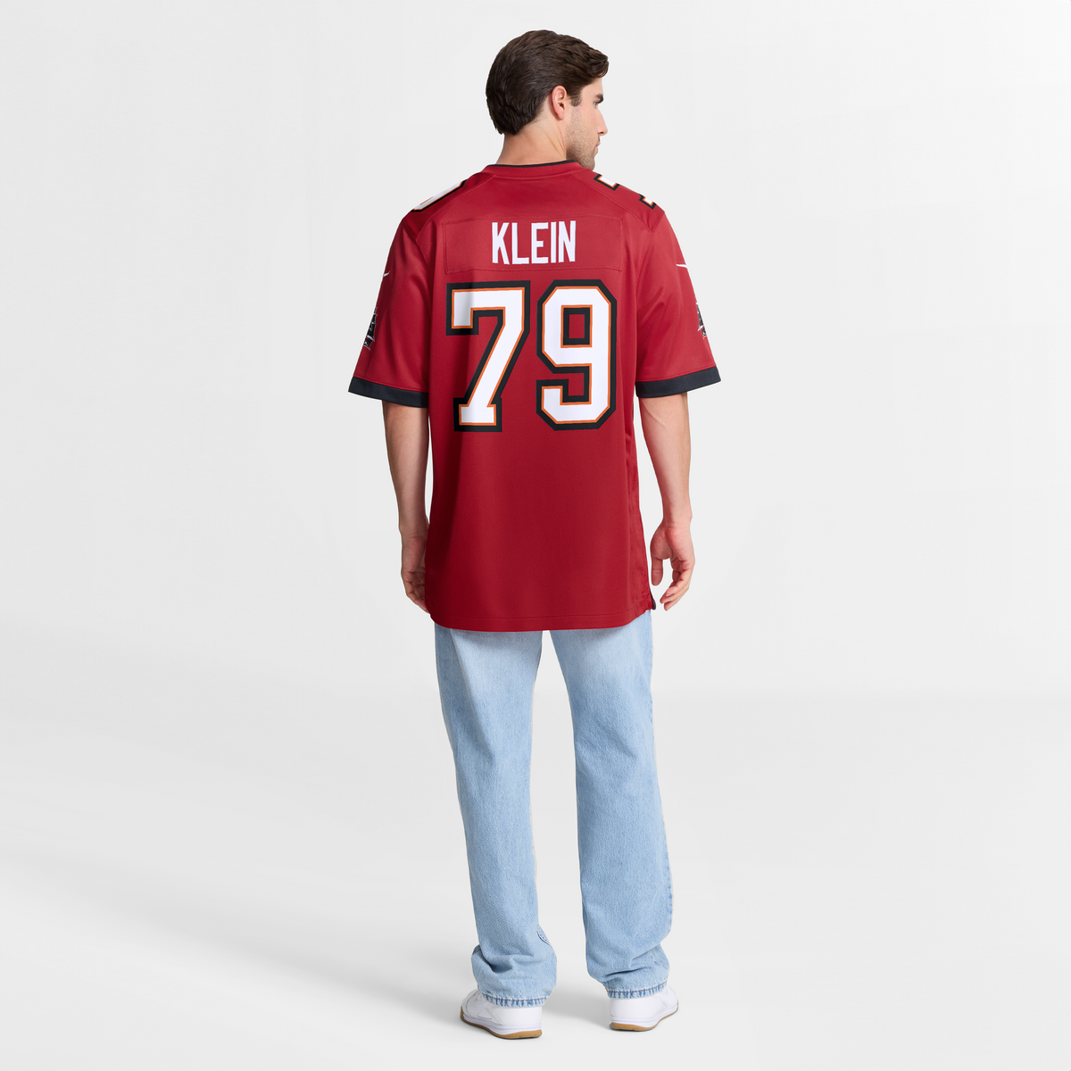 Men's Tampa Bay Buccaneers Elijah Klein Red Jersey