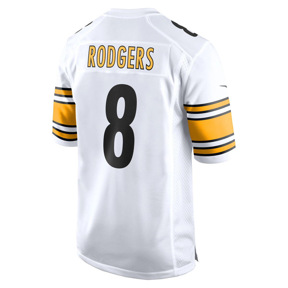 Men's Pittsburgh Steelers Aaron Rodgers Gold Alternate 1933 Throwback Jersey