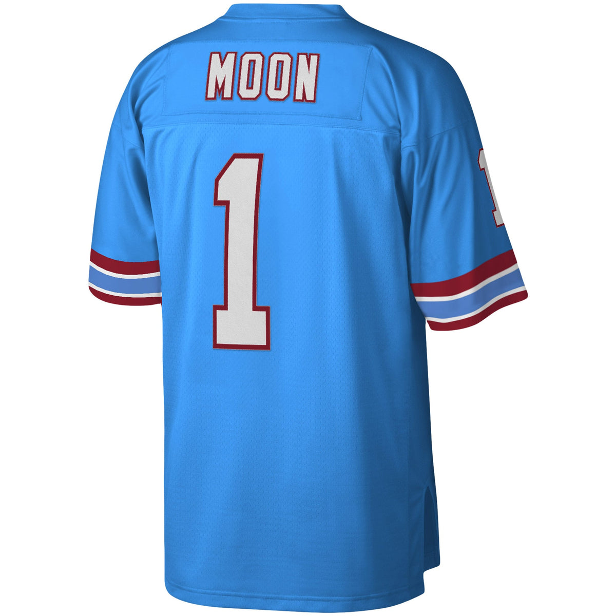 Men's Houston Oilers Warren Moon Light Blue Legacy Replica Jersey