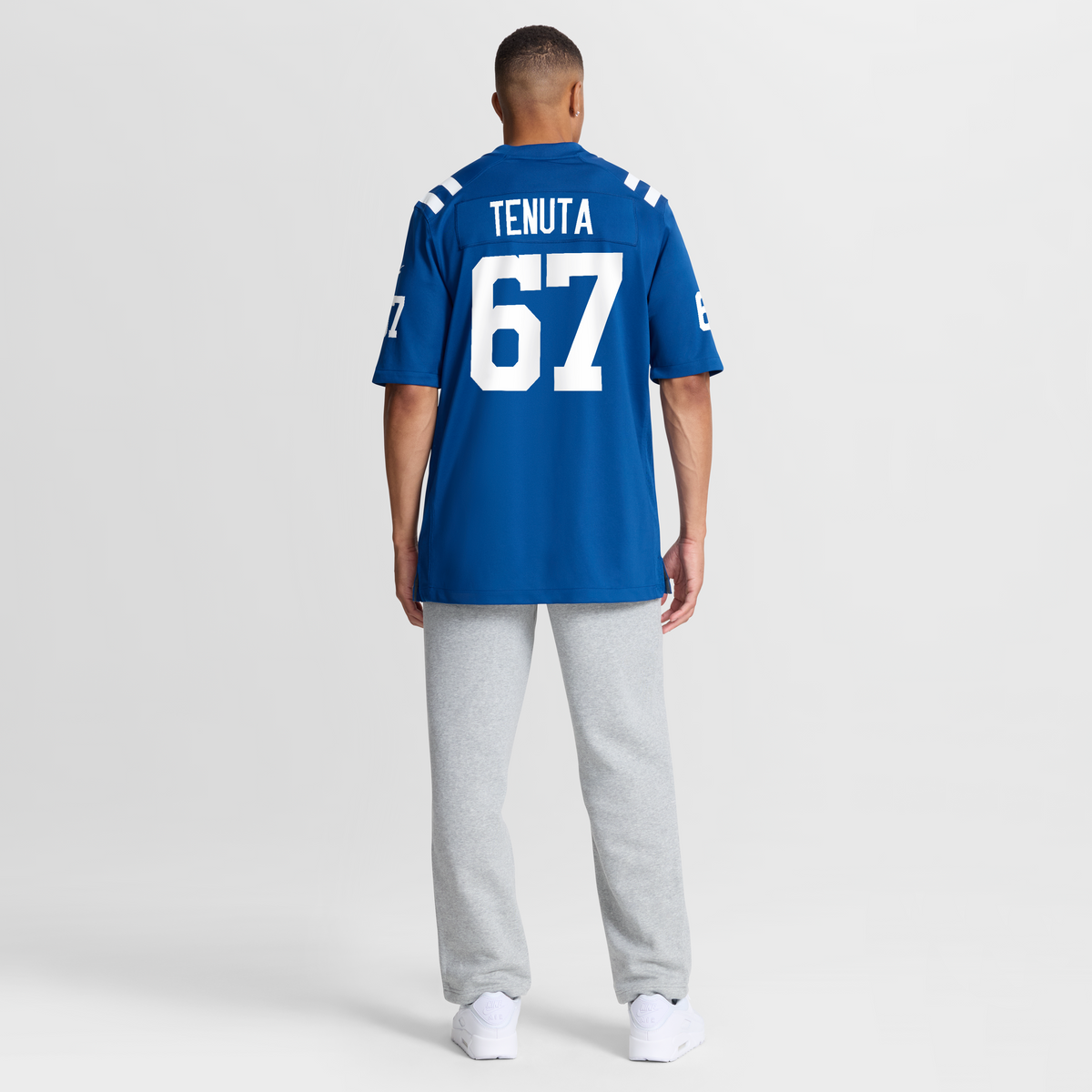 Men's Indianapolis Colts Luke Tenuta Royal Team Jersey
