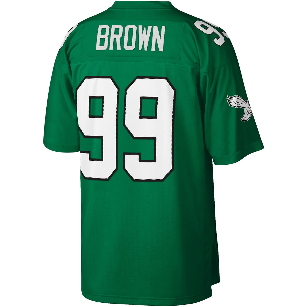 Men's Philadelphia Eagles Jerome Brown Kelly Green Legacy Replica Jersey