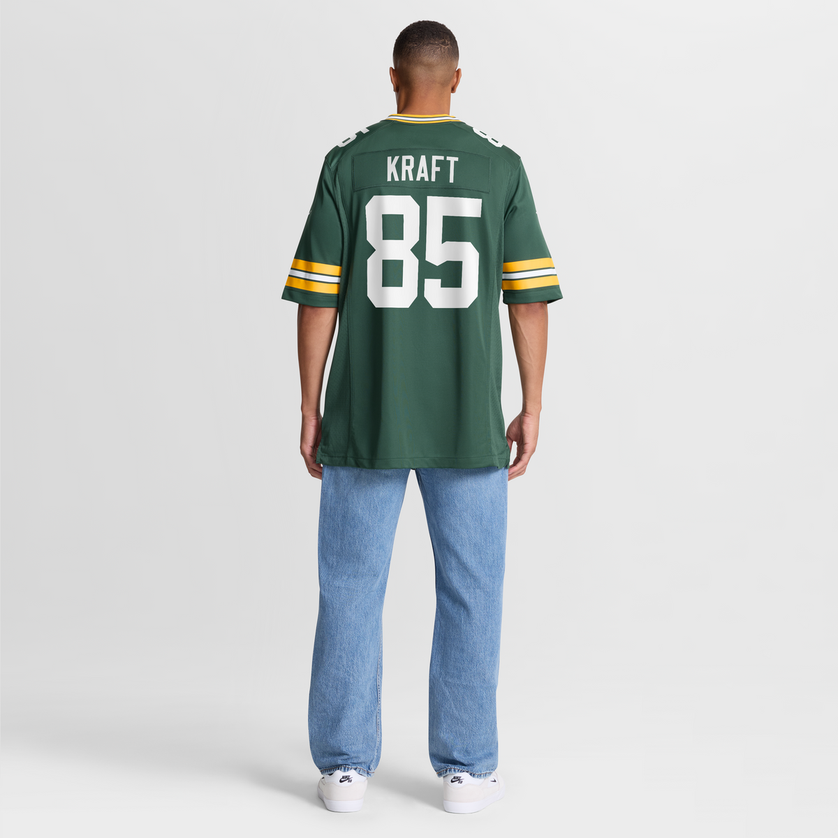 Men's Green Bay Packers Tucker Kraft Navy Alternate Jersey