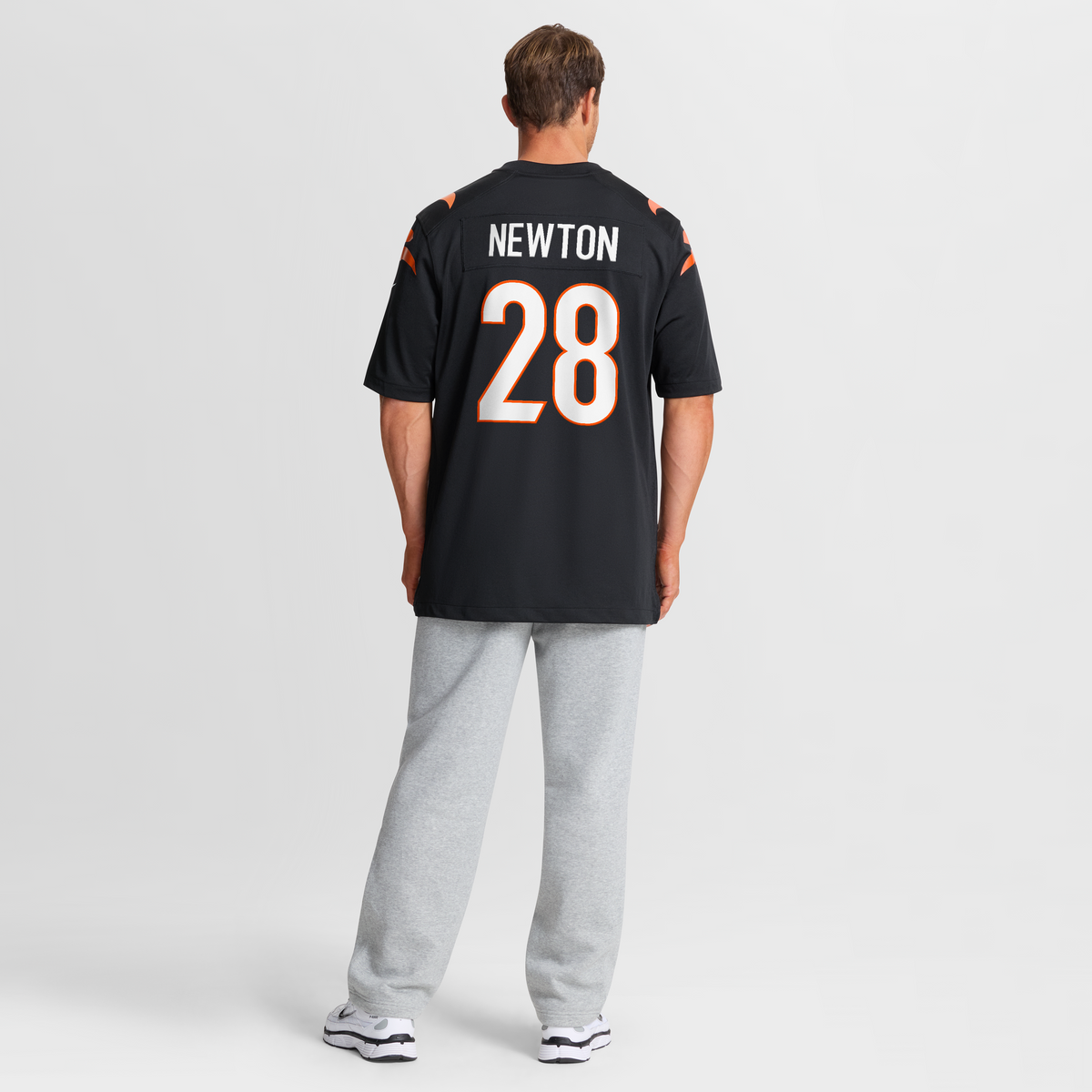 Men's Cincinnati Bengals Josh Newton Black Jersey