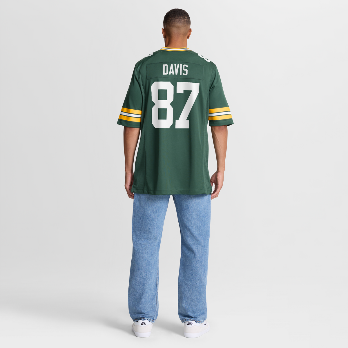 Men's Green Bay Packers Willie Davis Green Game Retired Player Jersey
