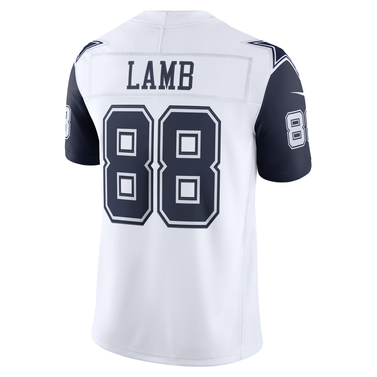 Men's Dallas Cowboys CeeDee Lamb Navy Team Stitched Jersey
