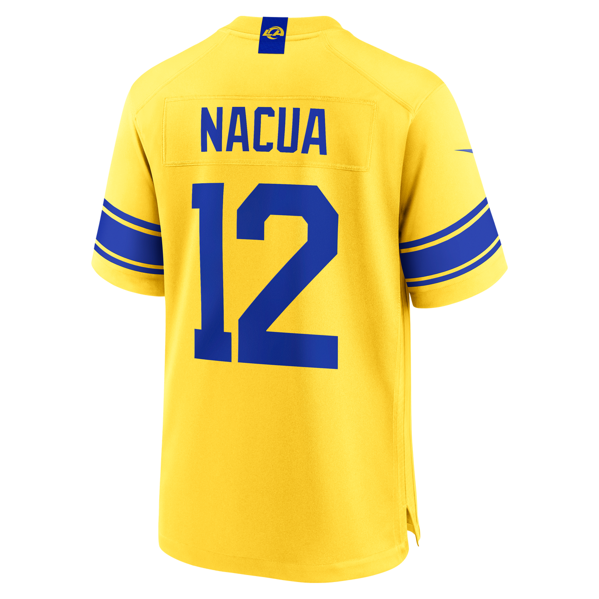 Men's Los Angeles Rams Puka Nacua White White Game Player Jersey