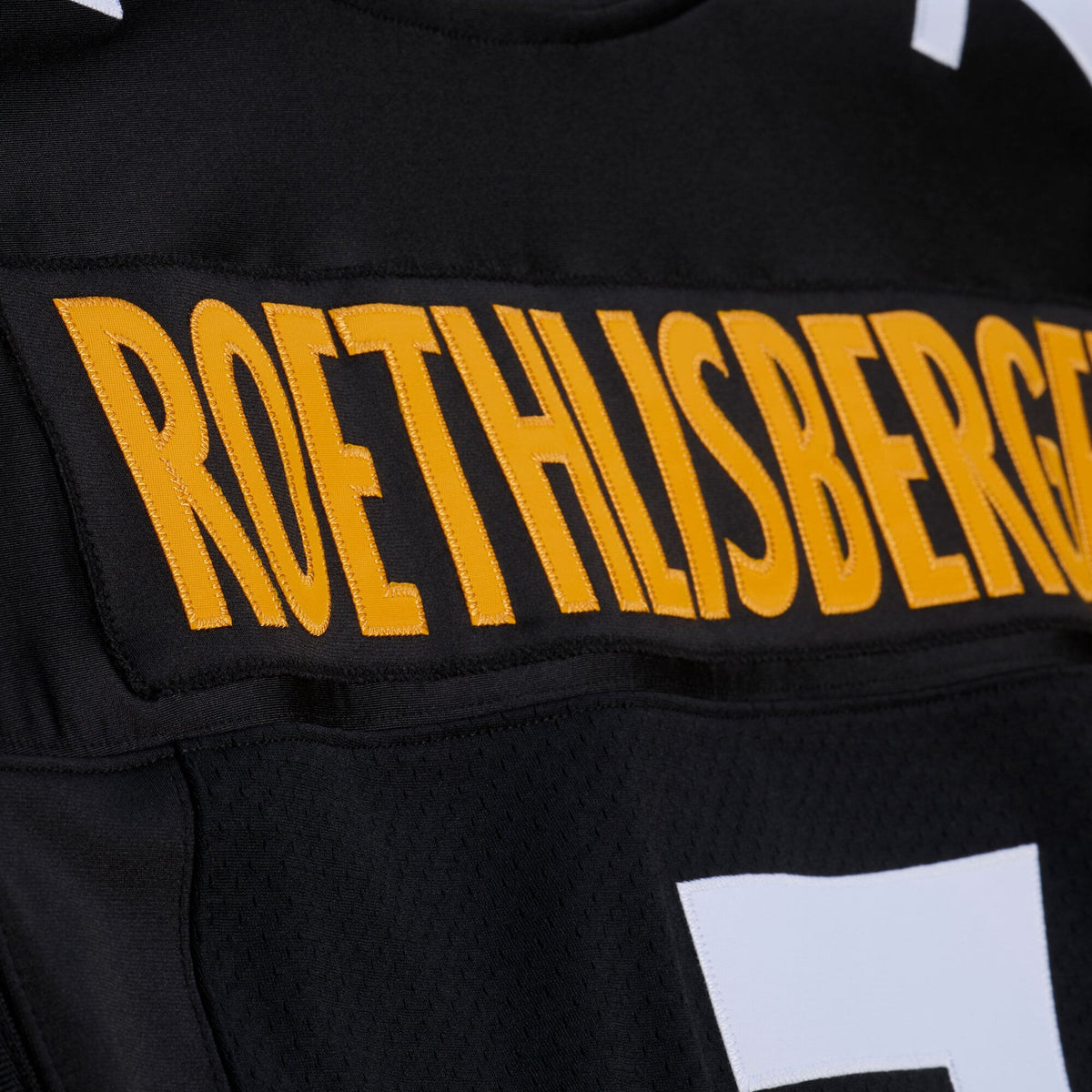 Men's Pittsburgh Steelers Ben Roethlisberger Black 2004 Throwback Jersey
