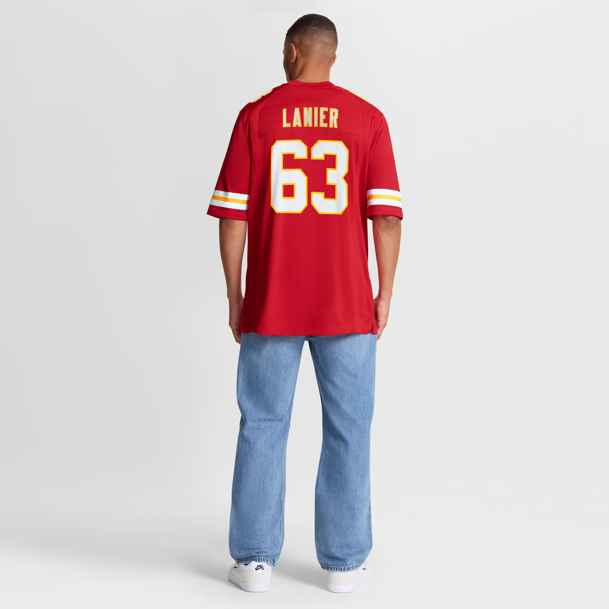 Men's Kansas City Chiefs Willie Lanier Red Retired Player Jersey