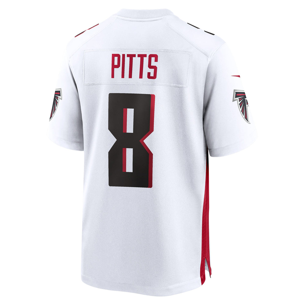 Men's Atlanta Falcons Kyle Pitts Sr Black Team Jersey