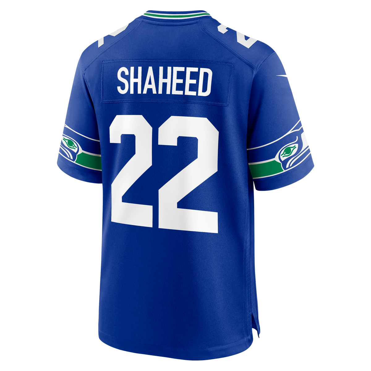Men's Seattle Seahawks Rashid Shaheed Royal Alternate Jersey