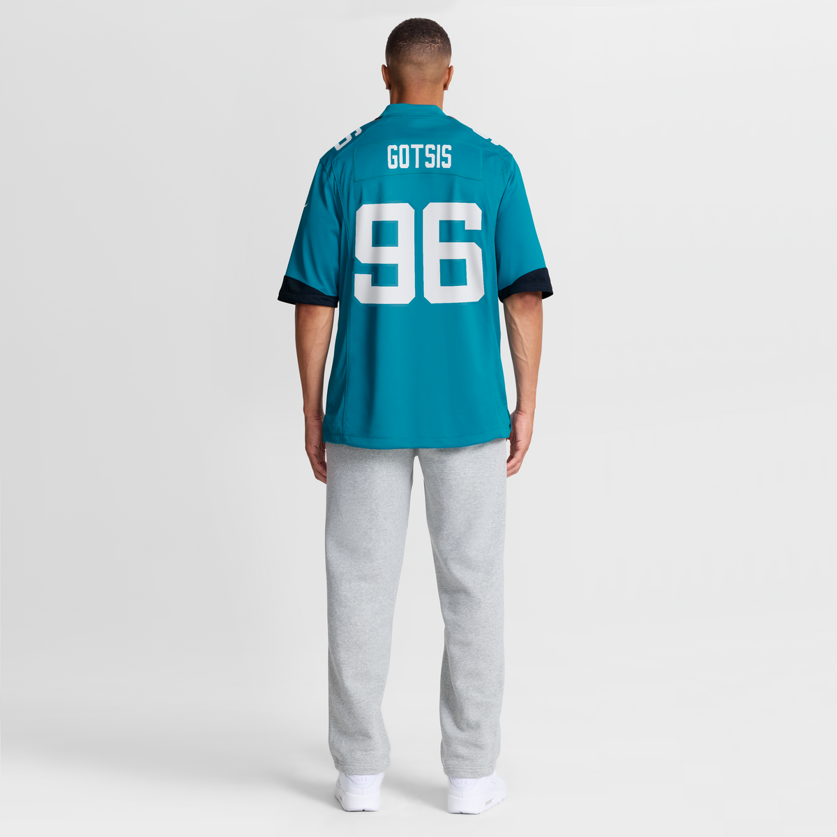 Men's Jacksonville Jaguars Adam Gotsis Teal Jersey