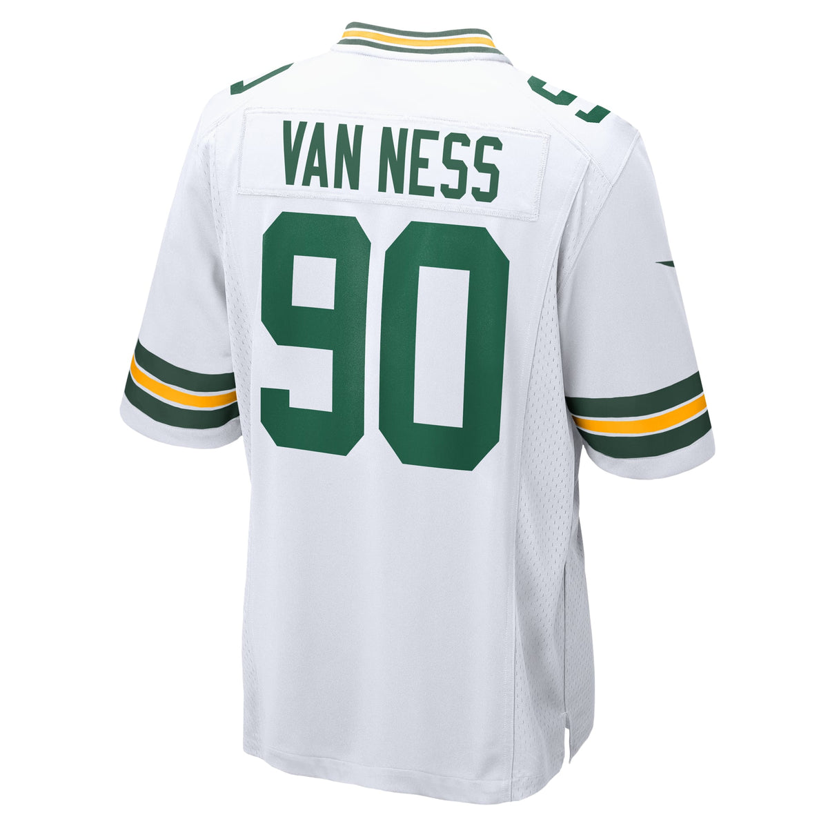 Men's Green Bay Packers Lukas Van Ness White Jersey