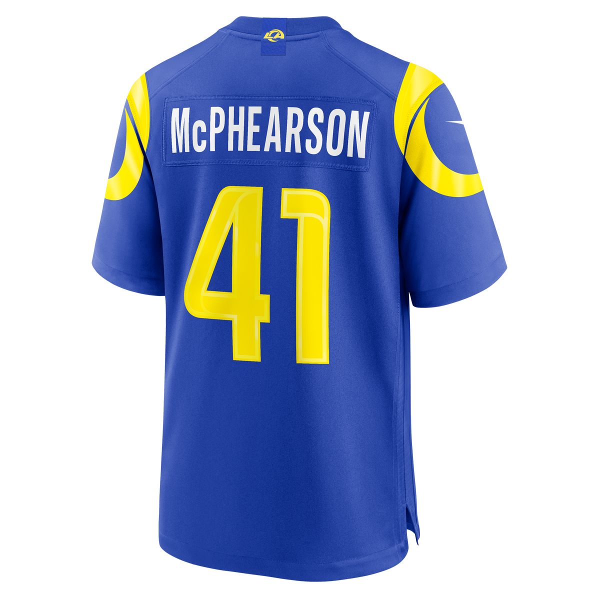 Men's Los Angeles Rams Zech McPhearson Royal Team Jersey