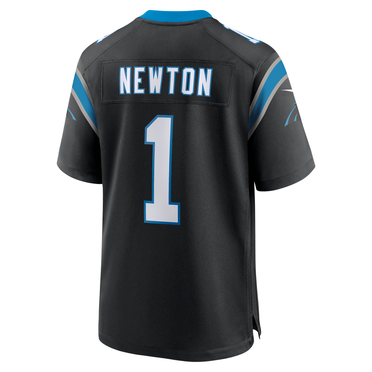 Men's Carolina Panthers Cam Newton Black Team Retired Jersey