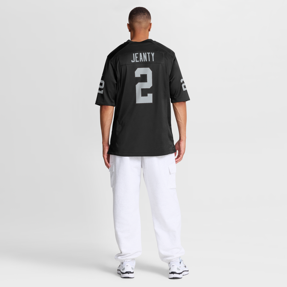 Men's Las Vegas Raiders Ashton Jeanty White Jersey