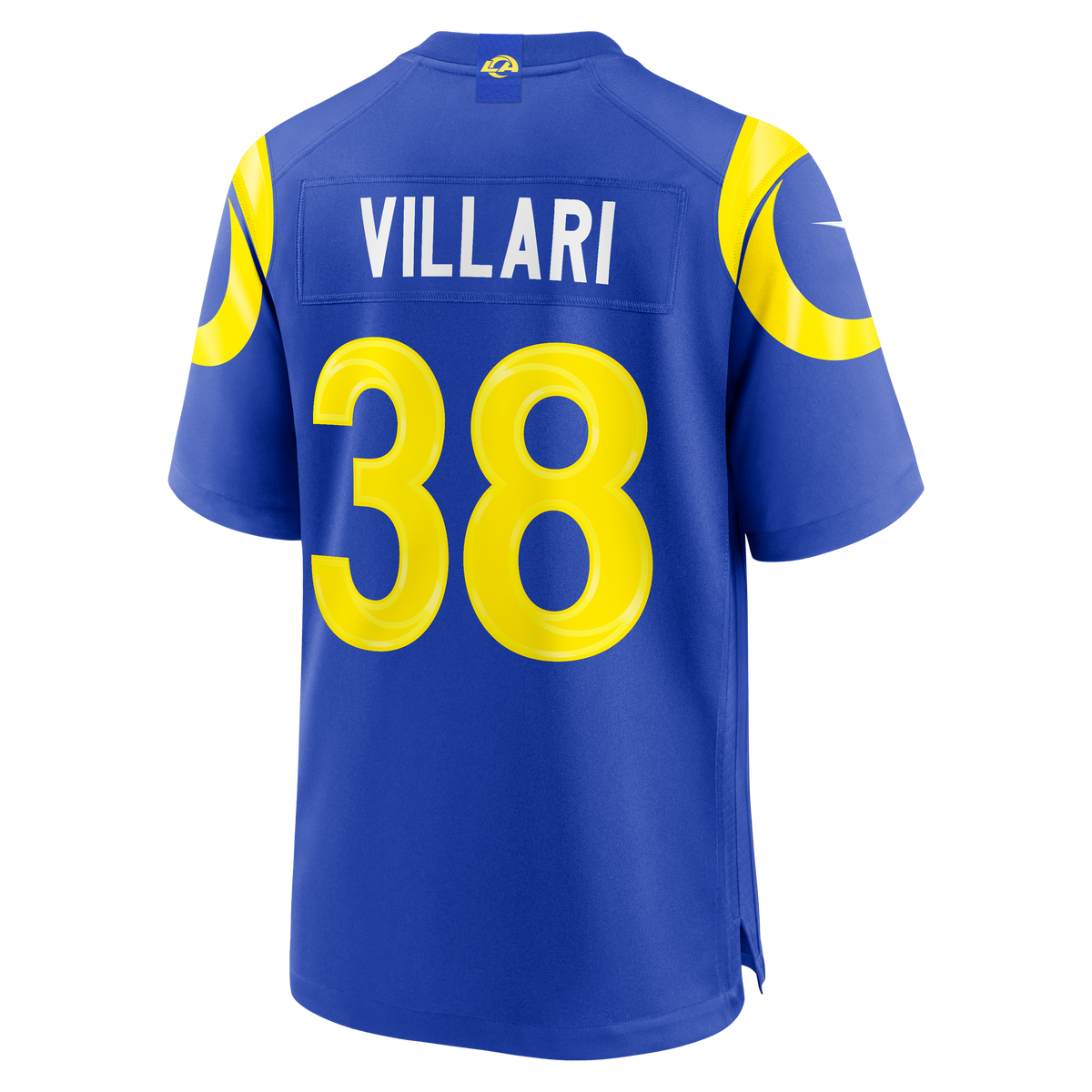 Men's Los Angeles Rams Dan Villari Royal Jersey