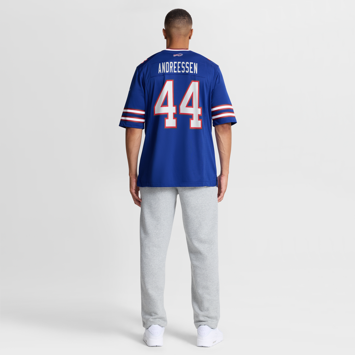 Men's Buffalo Bills Joe Andreessen Royal Jersey