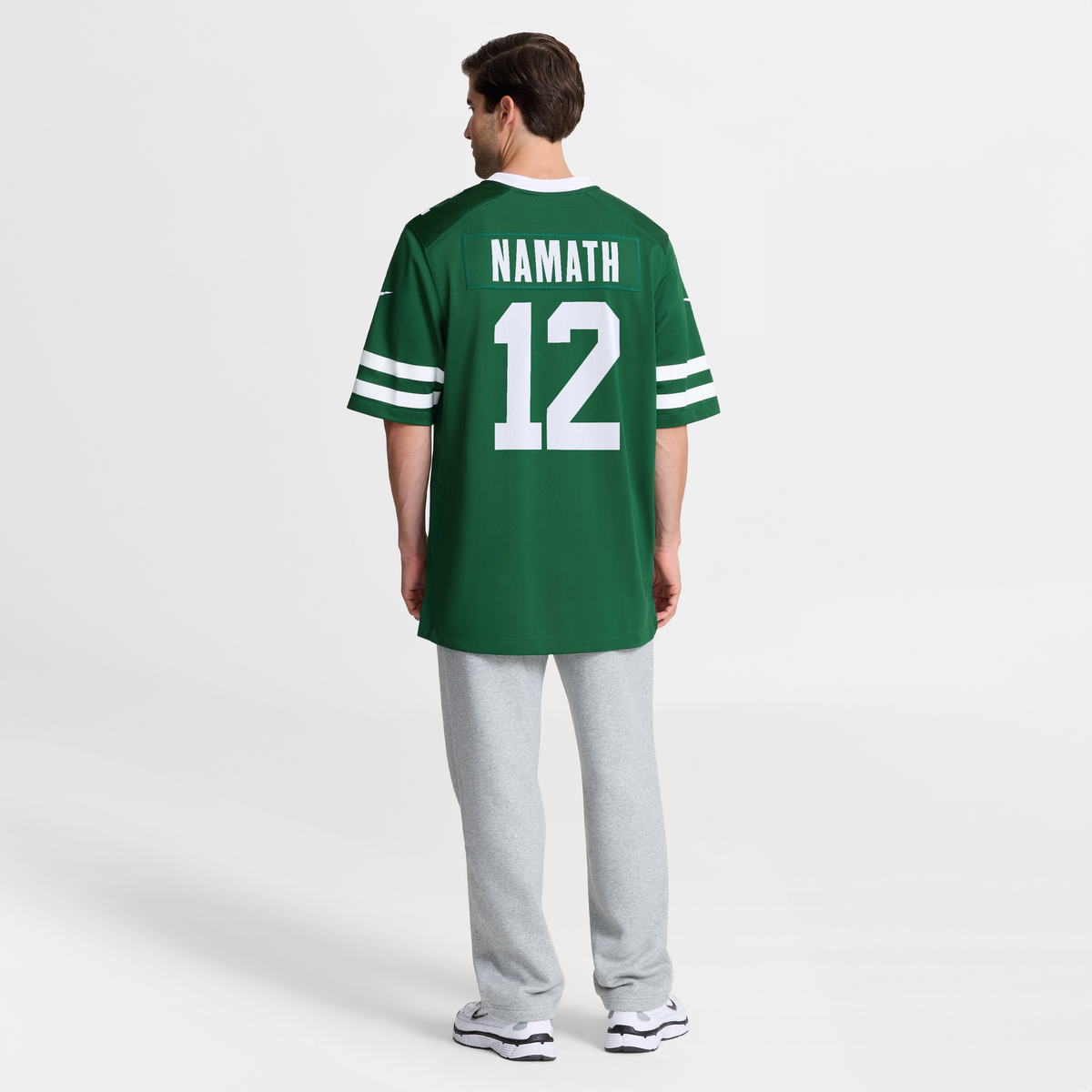Men's New York Jets Joe Namath Legacy Black Alternate Retired Player Jersey