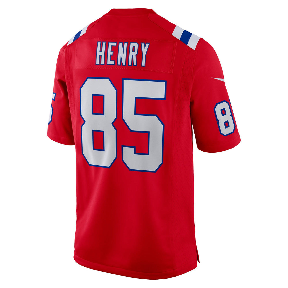 Men's New England Patriots Hunter Henry Red Game Alternate Jersey