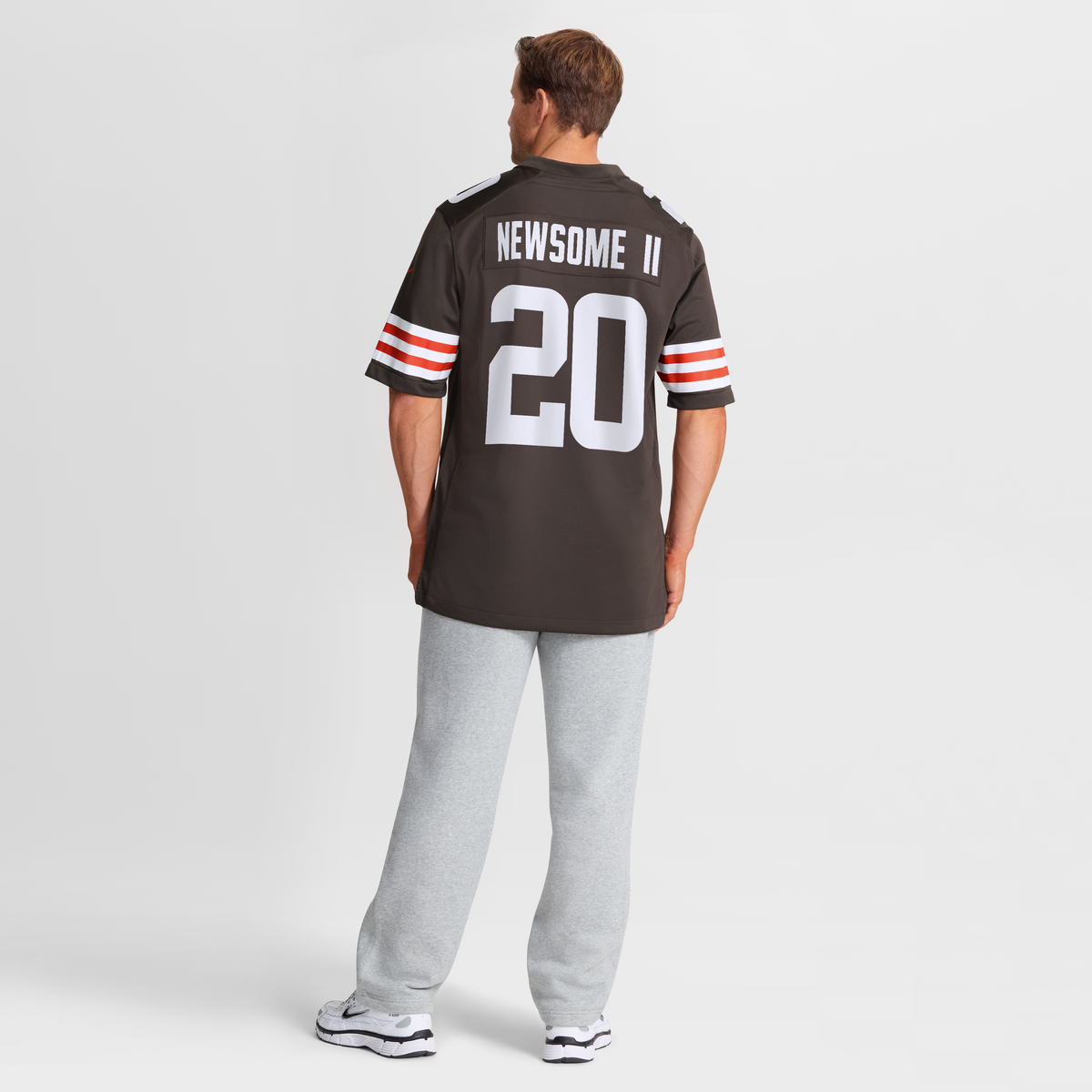 Men's Cleveland Browns Greg Newsome II Brown Jersey