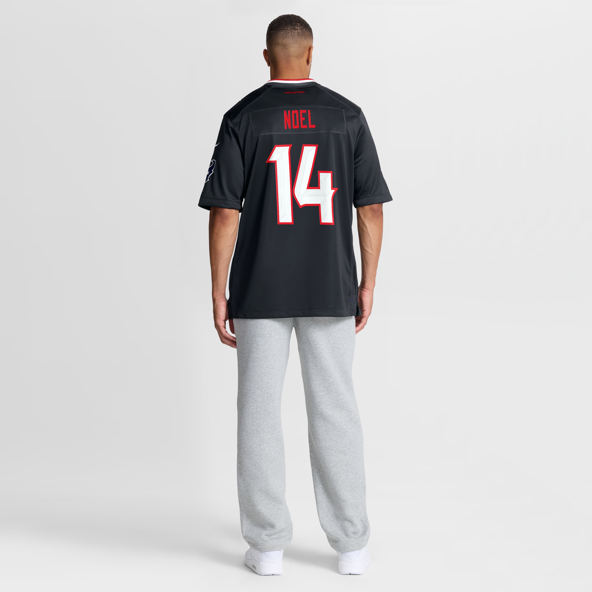 Men's Houston Texans Jaylin Noel Navy Team Jersey