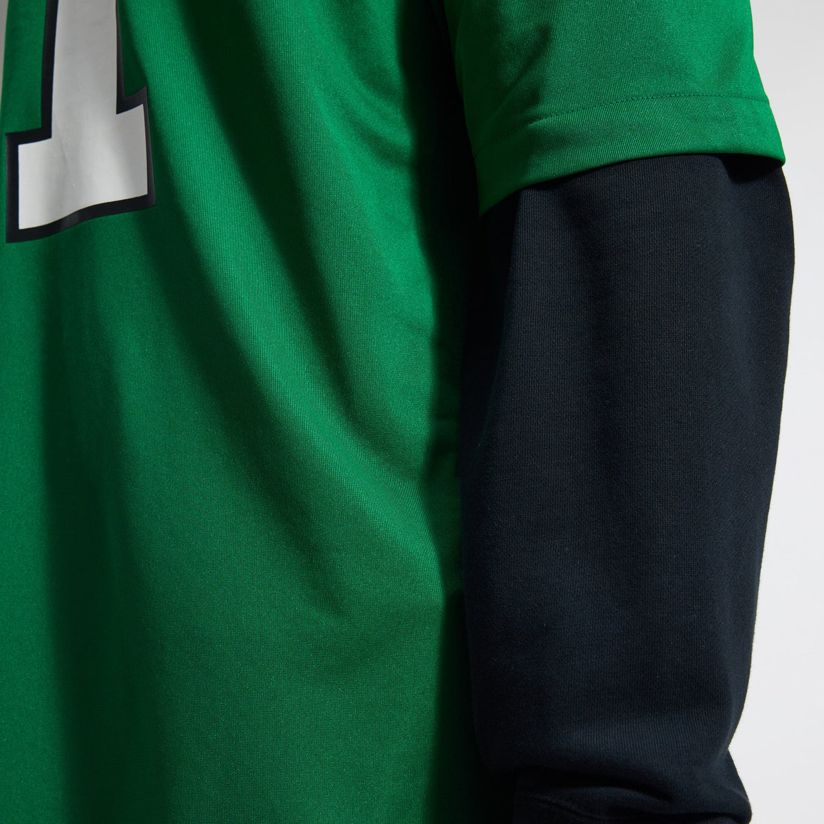 Men's Philadelphia Eagles A J Brown Midnight Green Team Jersey