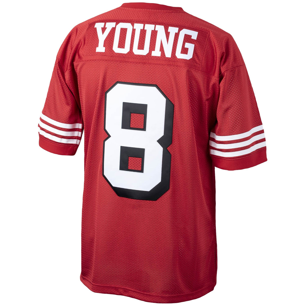 Men's San Francisco 49ers 1994 Steve Young Scarlet Throwback Retired Player Jersey