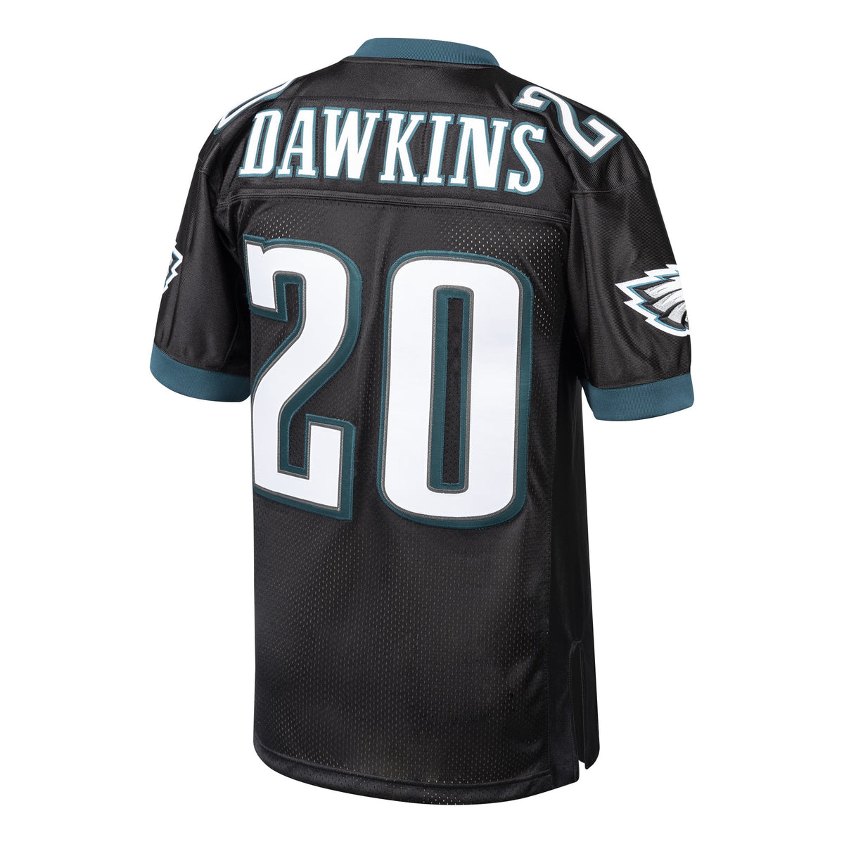 Men's Philadelphia Eagles 2003 Brian Dawkins Black Throwback Retired Player Jersey