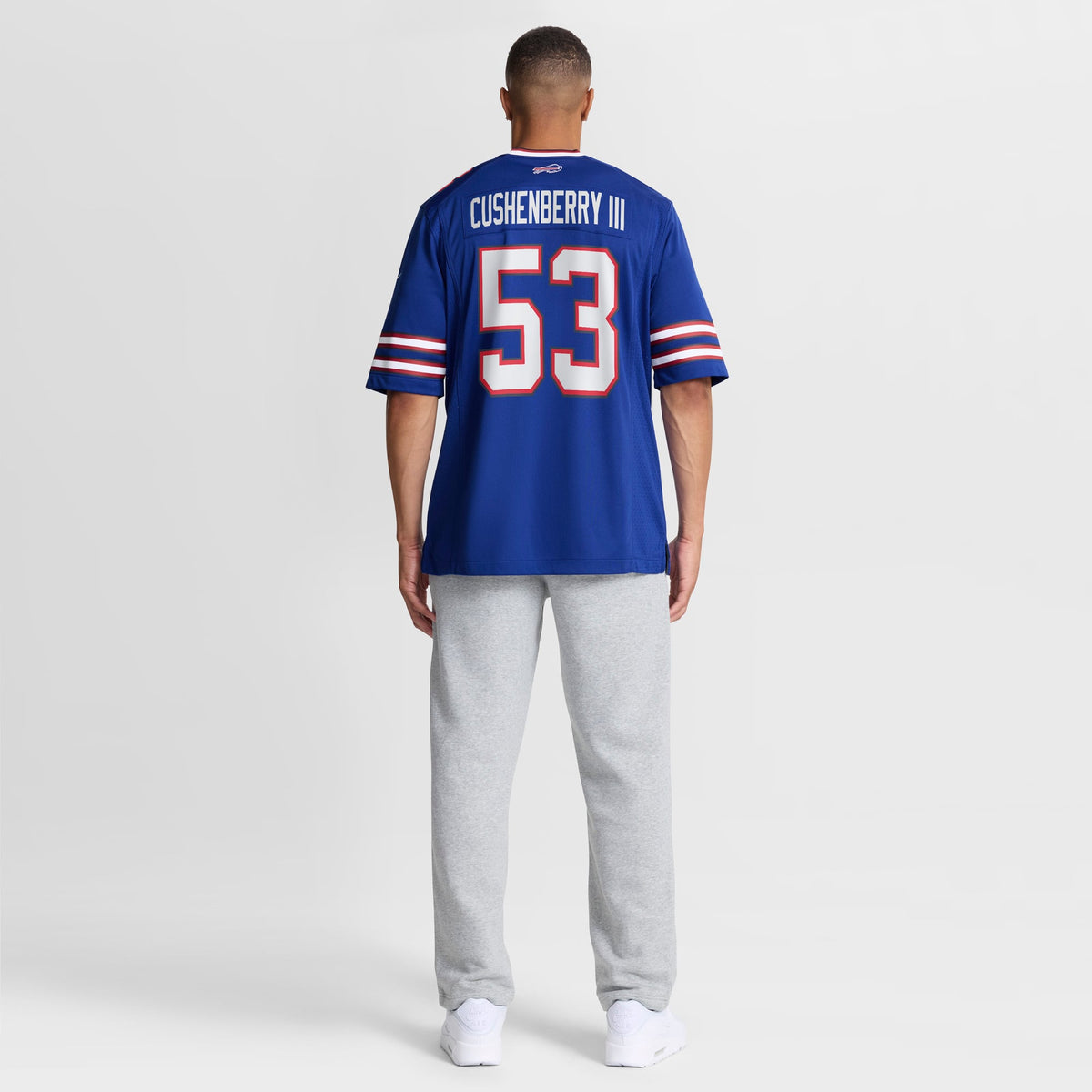Men's Buffalo Bills Lloyd Cushenberry III Royal Team Jersey