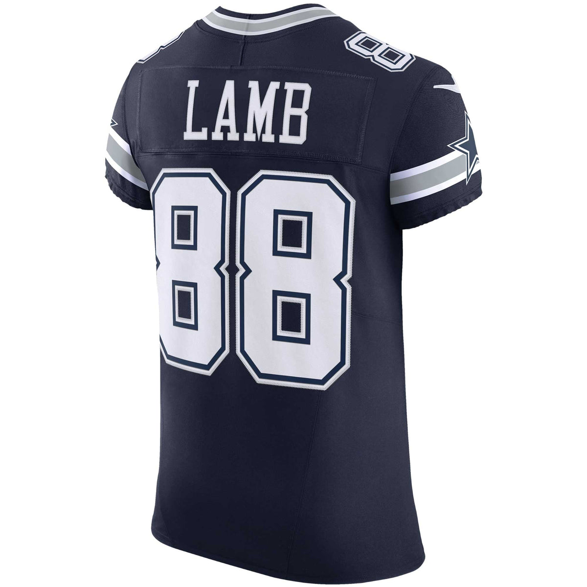 Men's Dallas Cowboys CeeDee Lamb Navy Team Elite Jersey
