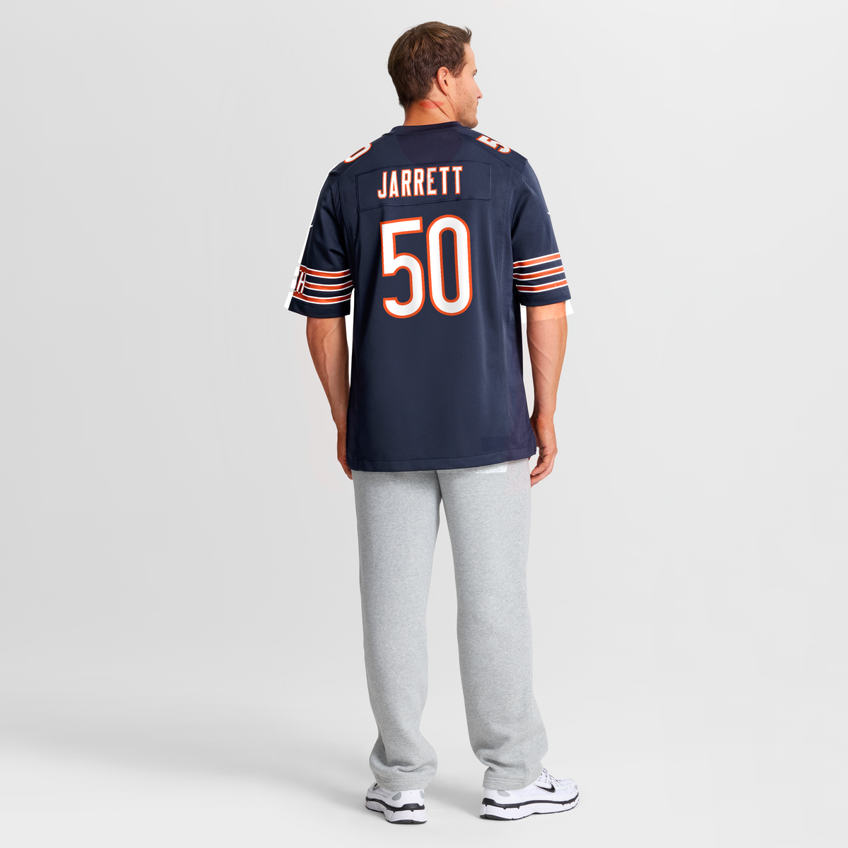 Men's Chicago Bears Grady Jarrett Navy Team Jersey