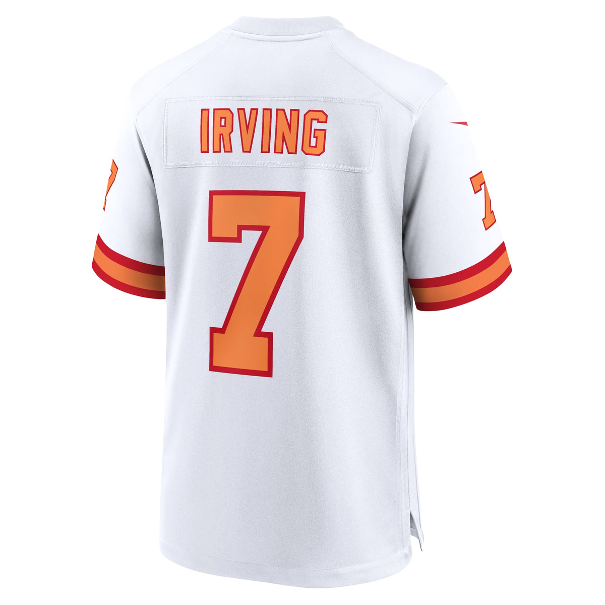 Men's '76 Tampa Bay Buccaneers Bucky Irving White Jersey