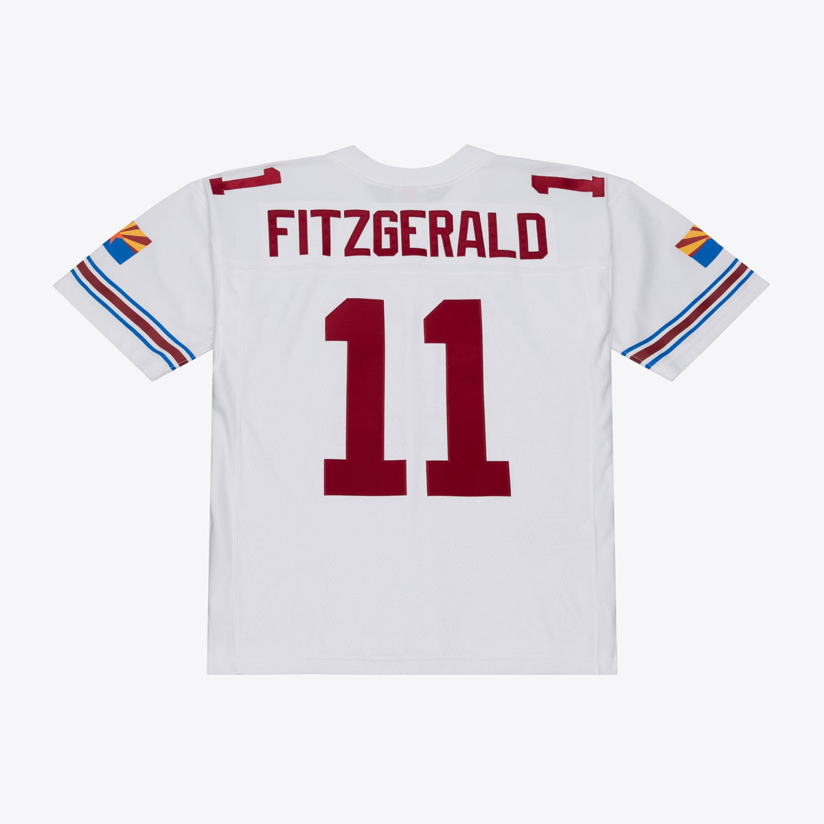 Men's Arizona Cardinals Larry Fitzgerald White 2004 Legacy Replica Player Jersey