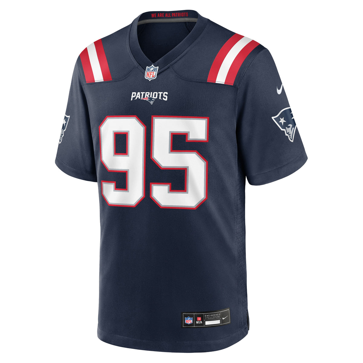 Men's New England Patriots Eric Gregory Navy Team Jersey