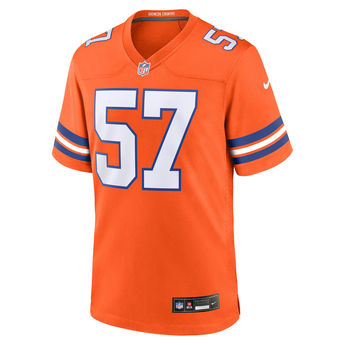 Men's Denver Broncos Tom Jackson Orange Retired Player Alternate Jersey
