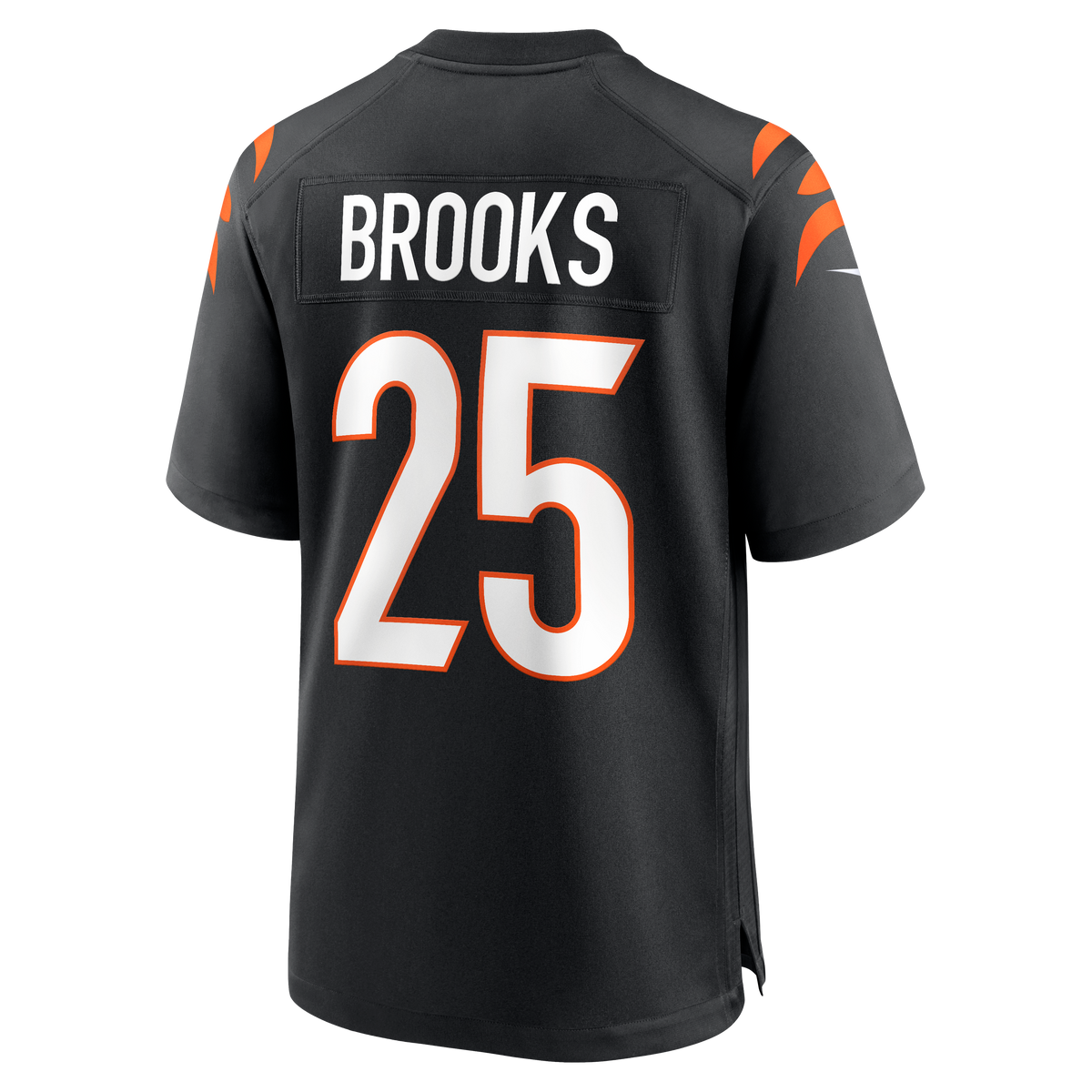 Men's Cincinnati Bengals Tahj Brooks Black Team Jersey