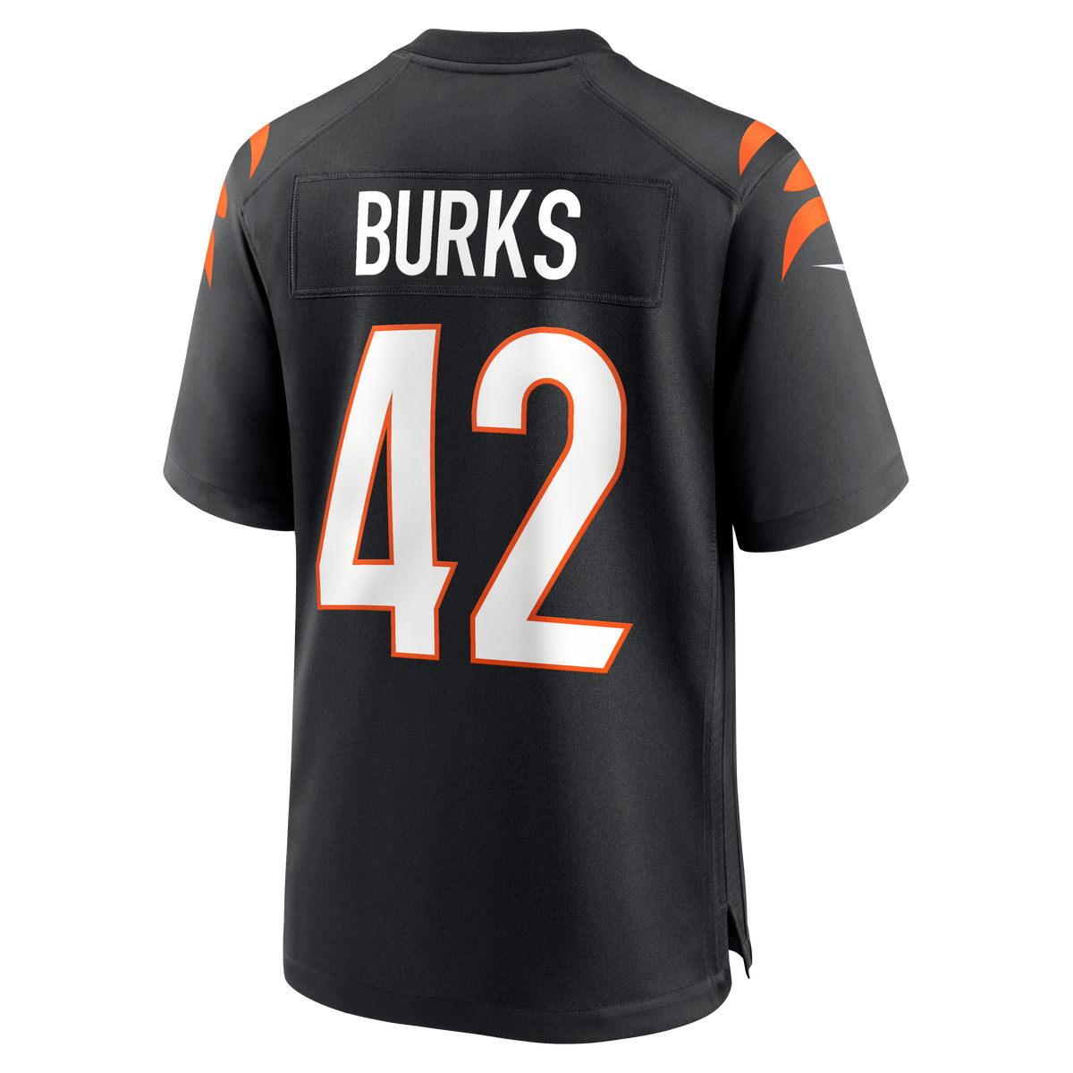 Men's Cincinnati Bengals Oren Burks Black Team Jersey