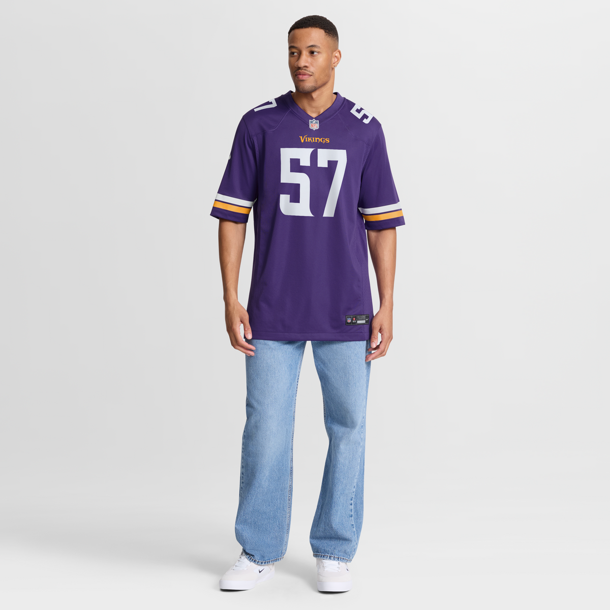 Men's Minnesota Vikings Chaz Chambliss Purple Team Jersey