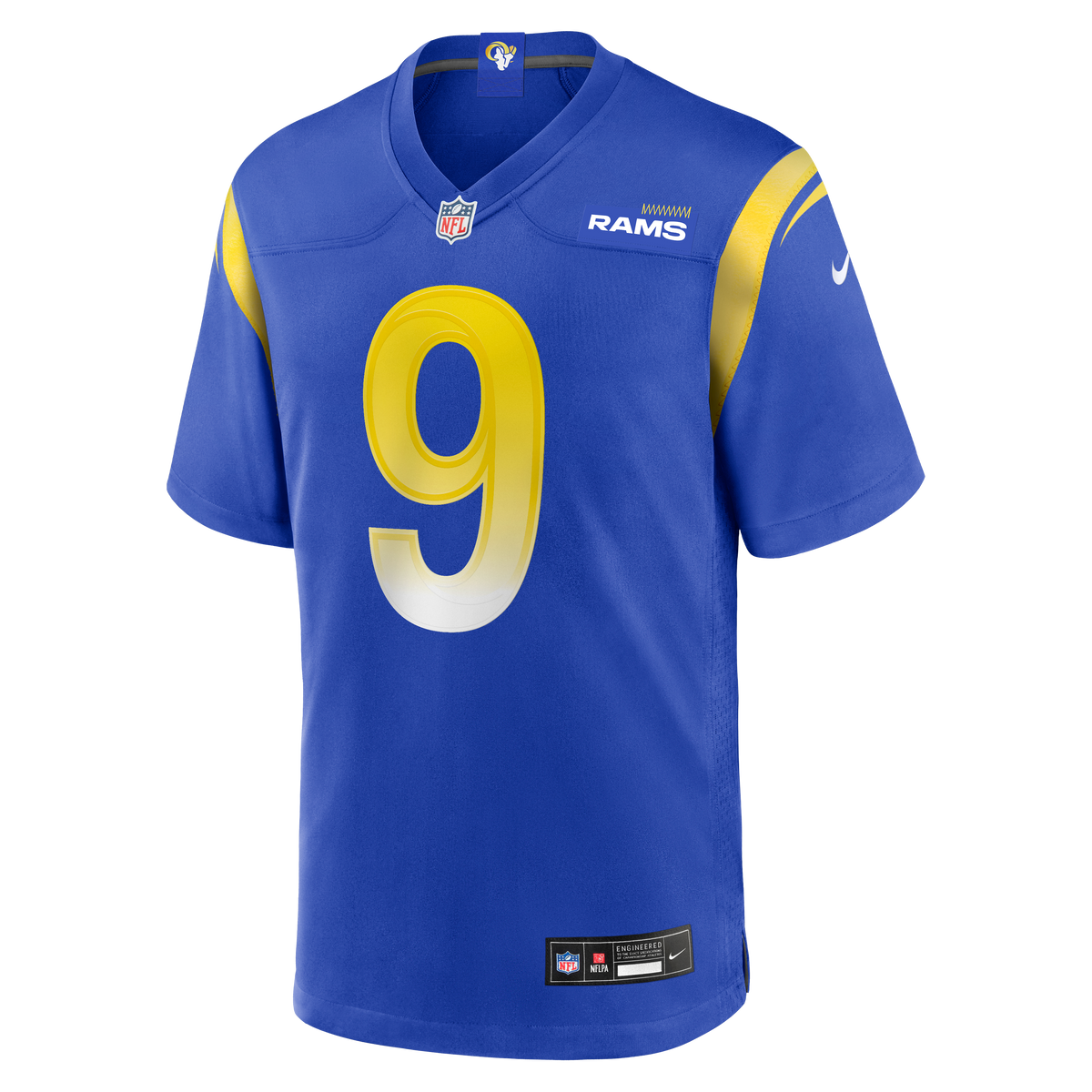 Men's Los Angeles Rams Matthew Stafford Royal Player Jersey