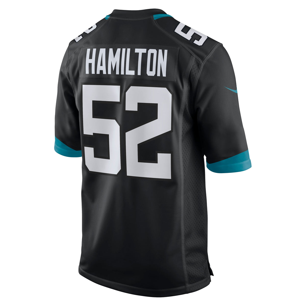 Men's Jacksonville Jaguars DaVon Hamilton Black Jersey