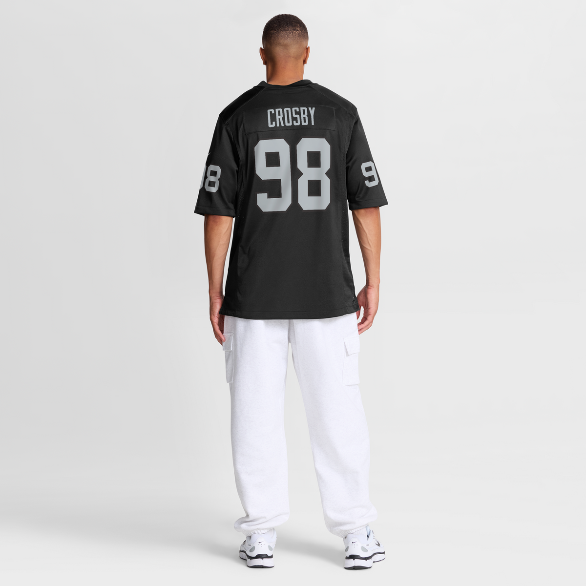 Men's Las Vegas Raiders Maxx Crosby White Alternate Jersey