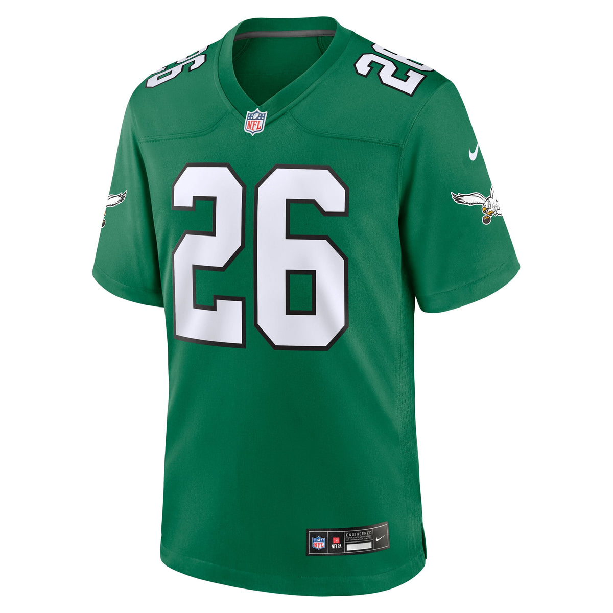 Men's Philadelphia Eagles Saquon Barkley Kelly Green Alternate Jersey