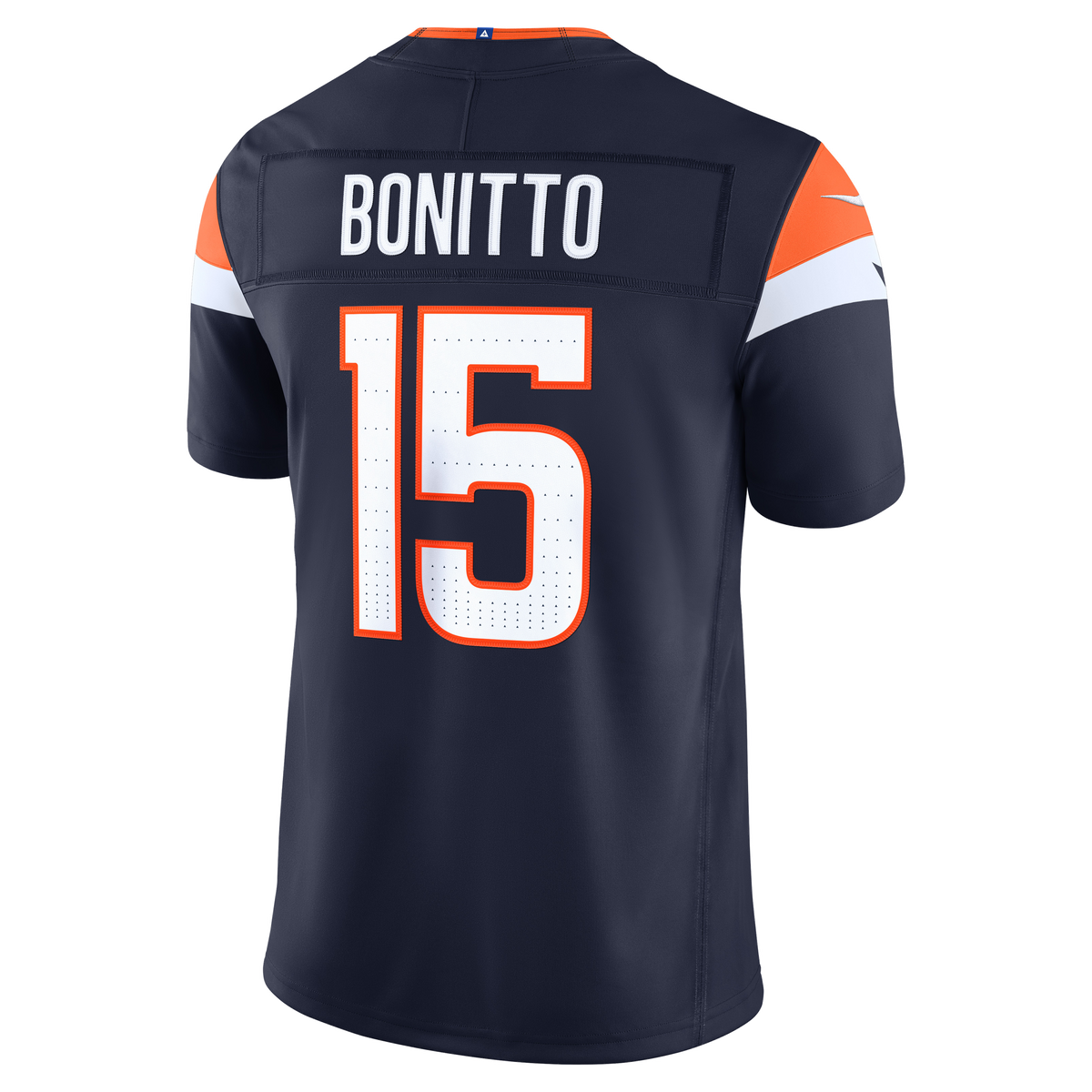Men's Denver Broncos Nik Bonitto Navy Alternate Stitched Jersey