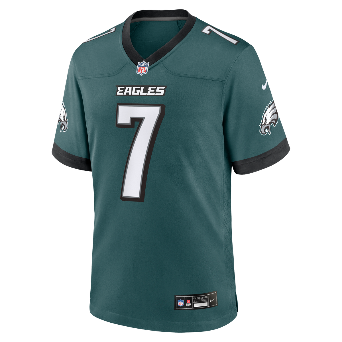 Men's Philadelphia Eagles Kelee Ringo Midnight Green Team Jersey