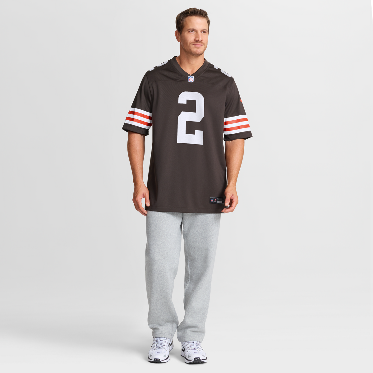 Men's Cleveland Browns DeAndre Carter Brown Team Jersey